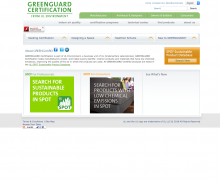 GREENGUARD Environmental Institute Certifying Low Emitting Products Creating Healthier Indoor Environments